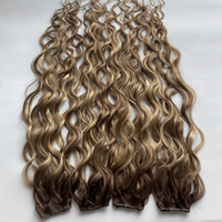 Penjualan Terbaik Sepanjang Hari Kenyamanan di Kulit Kepala untuk Pelanggan Sensitif dengan Desain Ultra Tipis Ringan Genius Hair Weft Beach Wave yang Tahan Lama