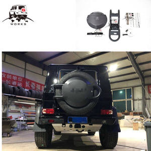 Housse de <span class=keywords><strong>pneu</strong></span> classe G W464 <span class=keywords><strong>4X4</strong></span> pour G-wagon W464 G63 G500 <span class=keywords><strong>4x4</strong></span> housse de <span class=keywords><strong>pneu</strong></span> en fibre de carbone avec support en acier inoxydable housse de <span class=keywords><strong>pneu</strong></span> arrière - Product Image 1