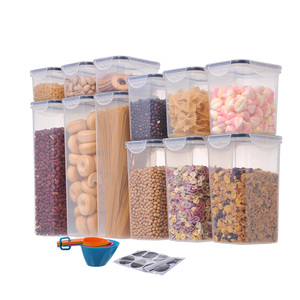 <span class=keywords><strong>Contenitori</strong></span> <span class=keywords><strong>per</strong></span> alimenti a tenuta stagna in plastica senza BPA <span class=keywords><strong>per</strong></span> <span class=keywords><strong>contenitori</strong></span> <span class=keywords><strong>per</strong></span> alimenti secchi, fagioli, tagliatelle, cereali, <span class=keywords><strong>zucchero</strong></span> - Product Image 1