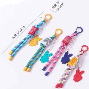 Correa de poliéster tejida a mano DIY de moda para llavero, colgante de teléfono, dije de muñeca, accesorio de ropa para mochila - Product Image 2