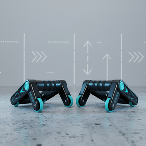 Dispositivo de Fitness Multifuncional para Uso Doméstico, Soporte para <span class=keywords><strong>Flexiones</strong></span>, Entrenador de Músculos Abdominales, <span class=keywords><strong>Rueda</strong></span> <span class=keywords><strong>Abdominal</strong></span>, Ecológico y Ligero - Product Image 3