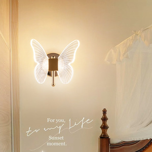 Lampada da Parete LED Moderna Minimalista di Lusso con Paralume in Acrilico per Camera da Letto, Soggiorno, Scale e Corridoio - Product Image 2