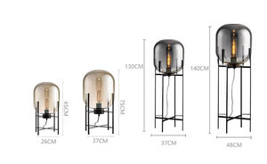 <span class=keywords><strong>Lampadaire</strong></span> moderne en <span class=keywords><strong>fer</strong></span> <span class=keywords><strong>forgé</strong></span> pour salon et étude Source de lumière LED Base E27 - Product Image 5