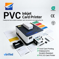 Mini imprimante de cartes PVC 6 couleurs haute résolution pour cartes d'identité et de membre en plastique