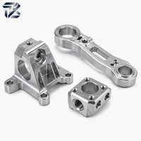 Pièces mécaniques en aluminium 7075 sur mesure, service de fraisage CNC pour équipement industriel avec finition polie