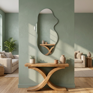 Miroir mural sans cadre en verre pleine longueur, minimaliste, pour mariage, Pâques, ARD GLOBAL - Product Image 4