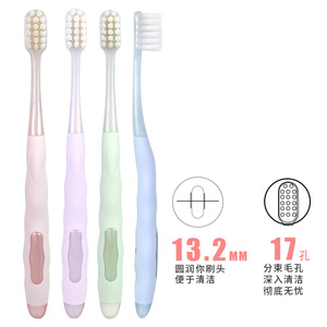 Brosse à dents personnalisée à poils souples pour adultes, nylon haute densité, usage domestique, couleur sur mesure, numéro de pièce SF253 - Product Image 3