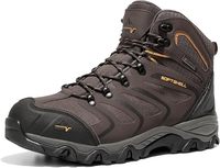 Bottes de randonnée imperméables à hauteur de cheville, légères, à lacets, avec semelle extérieure en caoutchouc, pour la randonnée et le trekking