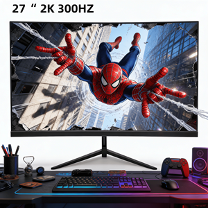 Moniteur 27 pouces <span class=keywords><strong>pas</strong></span> <span class=keywords><strong>cher</strong></span> 2K 300Hz 1ms IPS rapide sans cadre écran <span class=keywords><strong>d</strong></span>'<span class=keywords><strong>ordinateur</strong></span> de jeu et de bureau - Product Image 1