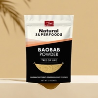 Poudre d'extrait de fruit de Baobab 100% pure et naturelle, qualité alimentaire, extraction par solvant, conditionnement en fût