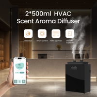 Système d'aromathérapie HVAC professionnel avec application Wi-Fi, double atomiseur, connexion au conduit de climatisation et verrouillage antivol