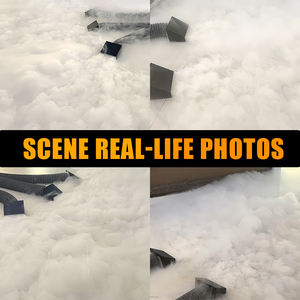 DMX/リモートコントロール3チューブスモークマシン3000wステージディスコDjパーティーショー屋内低ライシングフォグマシン結婚式パーティー用 - Product Image 3