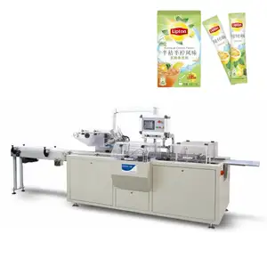 Semi Auto Multi-function Horizontal Tea Sachet Bags Carton Box Forming Packing Boxing Machine Price Suppliers