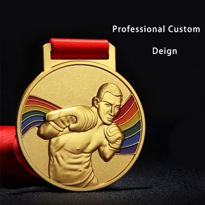 เหรียญรางวัลชกมวย เหรียญกีฬา เหรียญทอง เหรียญเงิน เหรียญทองแดง ขายส่ง เหรียญเทควันโดแบบกำหนดเอง - Product Image 5
