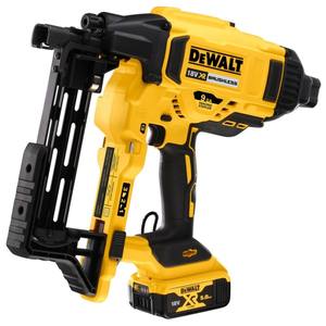 Clavadora Neumática Dewalt de 18V sin Escobillas, Calibre 9, 2-3.5 Pulgadas, para Metal, a Batería - Product Image 1