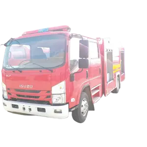 Brand New High Quality Japanese brand ISUZU Fire Fighting Truck3.5 cubic meter Water tank Fire truck new used trucks