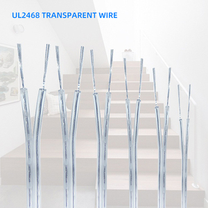 क्यूटो ने अल्2468 पारदर्शी इलेक्ट्रिक वायर <span class=keywords><strong>2</strong></span> कोर पीसी इंसुलेटेड डीसी पावर पारदर्शी केबल रोल - Product Image 6