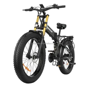 newest 26inch fat tire for business folding electric mountain bike ebike for adults electric mountain bike pedal assist
