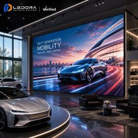 Écran OLED intérieur CMS de 450 nits de luminosité, P2.5, 3840 Hz, indice de protection IP43, HDR10, garantie de 5 ans pour l'affichage d'informations en métro