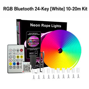 ไฟนีออนเฟล็กซ์ LED RGB กันน้ำ IP67 DC12V 24V 5ม./ม้วน 6x13มม. 8x17มม. สายไฟนีออนซิลิโคนสำหรับป้ายภายนอกอาคาร - Product Image 2