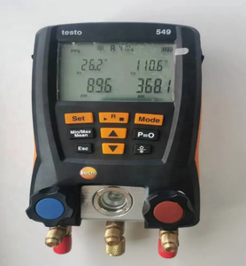 Manómetro Digital Testo 549 para Refrigerante de Aire Acondicionado, Rango de Temperatura de -20 °C a +60 °C, -1 a 60 Bar, IP42 - Product Image 2