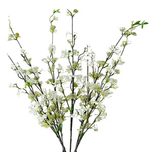 Timo Fleurs artificielles style nordique, branches de saule blanc 84639699, décoration pour la maison, salon, meuble TV - Product Image 5