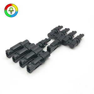 Connecteur <span class=keywords><strong>solaire</strong></span> en T étanche IP67, adaptateur de branche 1 vers 2 pour connexion de câbles de panneaux solaires 1500V DC - Product Image 2