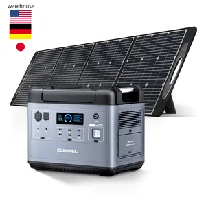 Generador Solar de 2000W con batería UPS, estación de energía portátil, 2000Wh, LiFePO4, entrada Solar, 2000W, OUKITEL P2001, enchufe puro sinusoidal JP