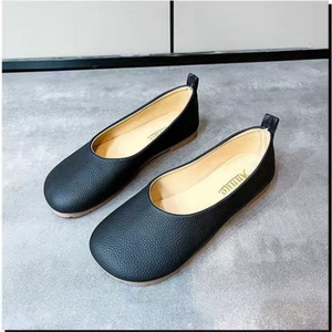 Zapatos planos <span class=keywords><strong>de</strong></span> mujer estilo temperamento 2026, nuevos mocasines franceses <span class=keywords><strong>de</strong></span> <span class=keywords><strong>boca</strong></span> poco profunda estilo Little Xiang, sin cordones, suela suave, para trabajo y mamá - Product Image 6