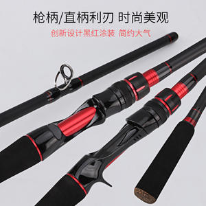 Caña de Pescar Lightning Rod, Acción Extra Rápida, 210 cm, para Pesca de Lubina, Pesca en Barco, Mango Recto - Product Image 3