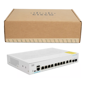 Switch Original C1200-8T-E-2G de 1200 Puertos, 8xGE 2x1G Combo con SNMP y QoS - Product Image 1
