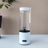 Presse-agrumes électrique portable et rechargeable par USB avec bouton-poussoir pour la maison, l'hôtel et la voiture.