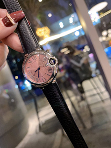 <span class=keywords><strong>Nouvelle</strong></span> <span class=keywords><strong>montre</strong></span> de luxe pour femme 2026, cadran rond en cristal, bracelet en cuir véritable, mouvement mécanique, <span class=keywords><strong>montre</strong></span> de haute qualité Cartieres - Product Image 2