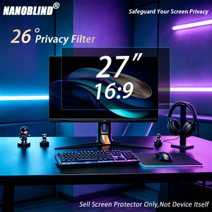 ฟิล์มกรองแสงป้องกันแสงสะท้อนและแสงสีฟ้า สำหรับจอ ASUS 27 นิ้ว 16:9 ความคมชัดสูง ขายส่งจากโรงงาน - Product Image 1