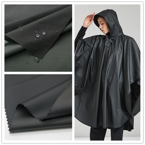 100% Polyester / <strong>Nylon</strong> Taffeta Fabric with PVC Coating Water Resistant for <strong>Raincoat</strong> - Product Image 2
