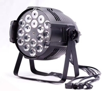 Éclairage de scène par led de haute qualité dmx 512 18X15W RGBWA 5 en 1 led par lumière