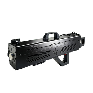 Pistola de Humo Seco LED Portátil con Luz RGBW de 50W, Material de Aluminio, AC 110-220V, para Fiestas, DJ y Equipos de Escenario - Product Image 2