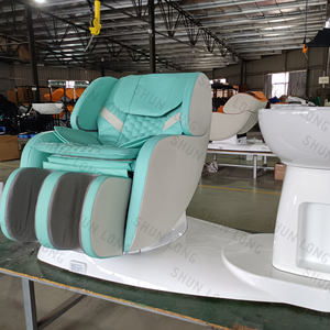 Sıcak satış elektrikli döner masajlı saç yıkama koltuğu kuaför WashingAir çanta masaj şampuan yatak sandalye - Product Image 4