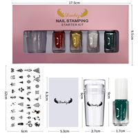 Vernis à ongles Art Grattoir Stamper Plate Christmas Art Plates DIY Design Nail Tool Nail Stamper Set