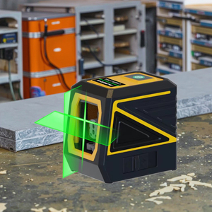 Công nghiệp tự san lấp mặt bằng laser san lấp mặt bằng màu xanh lá cây dòng công cụ 2 dòng để cải tạo nhà trong nhà dự án hình ảnh treo gạch - Product Image 2