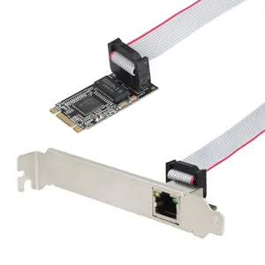 Carte serveur PCIe M.2 B-Key M-key, adaptateur Ethernet Gigabit M.2 vers PCIe, répartiteur LAN en stock - Product Image 6