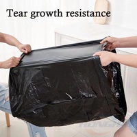 Sacs poubelle noirs robustes en HDPE de 4, 8 et 13 gallons avec cordon de serrage, lot de 20, pour usage en cuisine