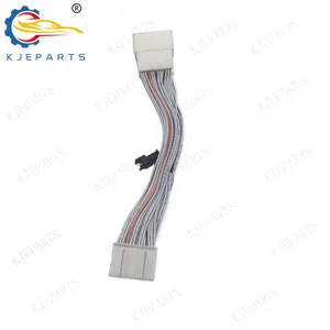 28 Pin Connector Drive Video Decoder Complete Wiring With Switch Key Harness For Toyotas Car DVD Harness