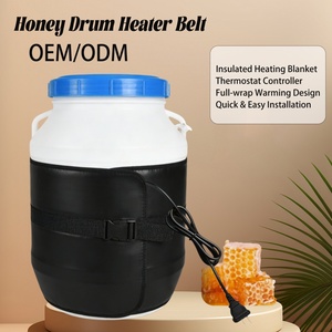 ผ้าห่มทำความร้อนสำหรับถังน้ำผึ้ง 5 แกลลอน แบบ OEM จากโรงงาน 110V พร้อมตัวควบคุมอุณหภูมิแบบดิจิตอล - Product Image 2