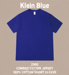 Custom 230G 100% Cotton T Shirt OEM ODM Oversized Unisex Blank Crew Neck Short Sleeve <b>Tee</b> with Logo - Product Image 3