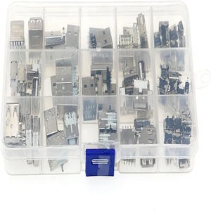 OKYN-Y0310 <b>Universal</b> USB Connector Assortment Box Mini USB Female Jack <b>Socket</b> Electronic Component Kit - Product Image 5