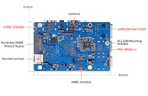 Orange Pi 5 Ultra, ordinateur monocarte, Rockchip RK3588, processeur octa-core, mémoire LPDDR5, carte de développement embarquée - Product Image 6