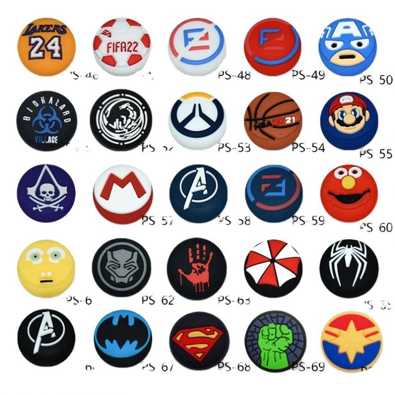 2026R Game <strong>Accessories</strong> for Ps4 <strong>Controller</strong> Thumb Grips for Xbox PS5 for PS3 PS2 <strong>Controller</strong> Thumbstick Silicone Cover