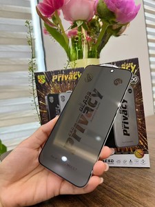OG ESD Full Glue Anti-Spy Peep Anti-static 9H Hardness AAA Tempered Glass Privacy <strong>Screen</strong> <strong>Protector</strong> for for 14-16 17 18 Pro Max - Product Image 4