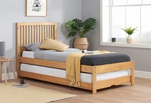Estructura de <span class=keywords><strong>cama</strong></span> individual doble de madera de pino de <span class=keywords><strong>buena</strong></span> <span class=keywords><strong>calidad</strong></span> con camas <span class=keywords><strong>nido</strong></span> al por mayor - Product Image 2